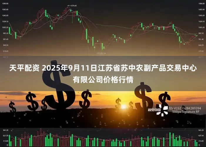 天平配资 2025年9月11日江苏省苏中农副产品交易中心有限公司价格行情